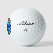 Pisces, geslepen golfballen (Logo)