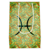 Pisces Gift Bag Medium Cadeauzakje (Achterkant)
