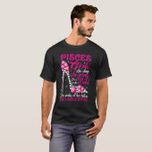 Pisces Girl Like A Boss In Control Diamond Shoes F T-shirt (Voorkant volledig)