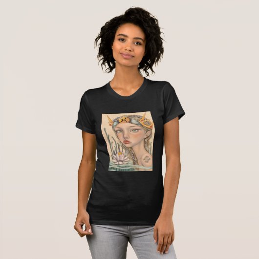 Pisces Girl T-shirt (Voorkant volledig)