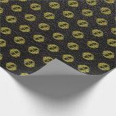 Pisces Gold op leder Cadeaupapier (Hoek)