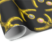 PISCES GOLD ZODIAC BIRTHDAY JEWEL MET PEARLS CADEAUPAPIER (Rol Hoek)