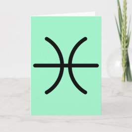 Pisces Greeting Card Kaart