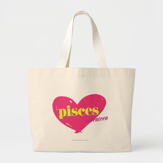 Pisces Grote Tote Bag (Voorkant)