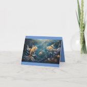 Pisces Happy Birthday Kaart (Voorkant)