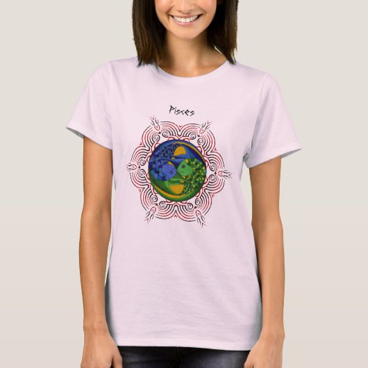 Pisces Heart T-shirt (Voorkant)