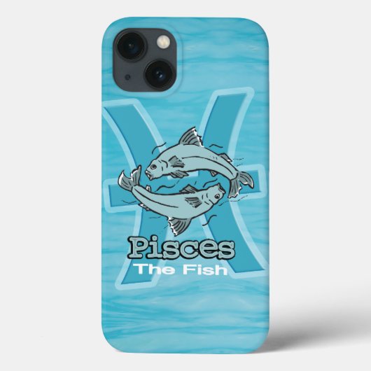 Pisces het viswaterteken Case-Mate iPhone case (Achterkant)