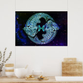 pisces het viszodiale poster (Keuken)
