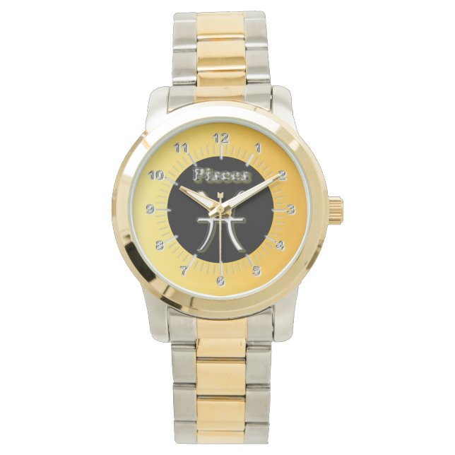 Pisces Horloge (Voorkant)