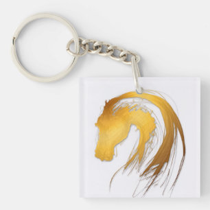 Pisces Horse Westerne Chinese astrologie Sleutelha Sleutelhanger
