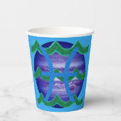 Pisces Hotte Koppen Papieren Bekers (Voorkant)