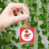Pisces is mijn Zodiac Sign Sleutelhanger (Hand)