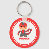 Pisces is mijn Zodiac Sign Sleutelhanger (Voorkant)