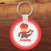 Pisces is mijn Zodiac Sign Sleutelhanger (Voorkant)