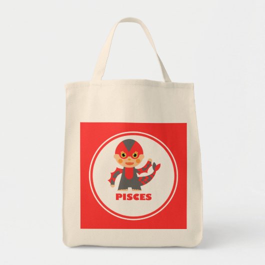 Pisces is mijn Zodiac Sign Tote Bag (Voorkant)