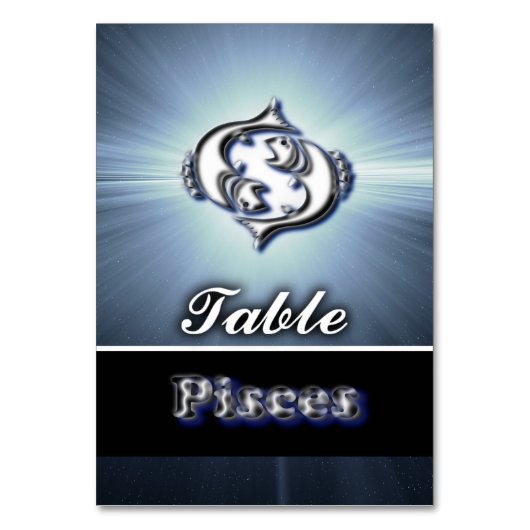 Pisces Kaart (Achterkant)
