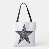 Pisces Keltisch Tweestroom‑Symbool | BurnsInHell I Tote Bag (Achterkant)