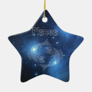 Pisces Keramisch Ornament