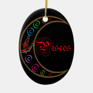 Pisces Keramisch Ornament