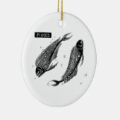  pisces keramisch ornament (Rechts)