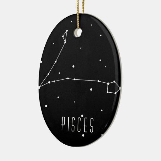 Pisces Keramisch Ornament (Links)