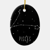 Pisces Keramisch Ornament (Voorkant)