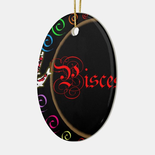 Pisces Keramisch Ornament (Links)