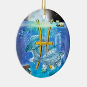 Pisces Keramisch Ornament (Rechts)