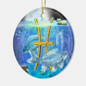 Pisces Keramisch Ornament (Links)