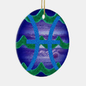 Pisces Keramisch Ornament (Rechts)
