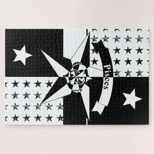 Pisces Legpuzzel (Horizontaal)