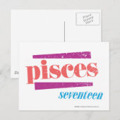 Pisces LtRoze Briefkaart (Voorkant / Achterkant)