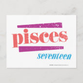 Pisces LtRoze Briefkaart (Voorkant)