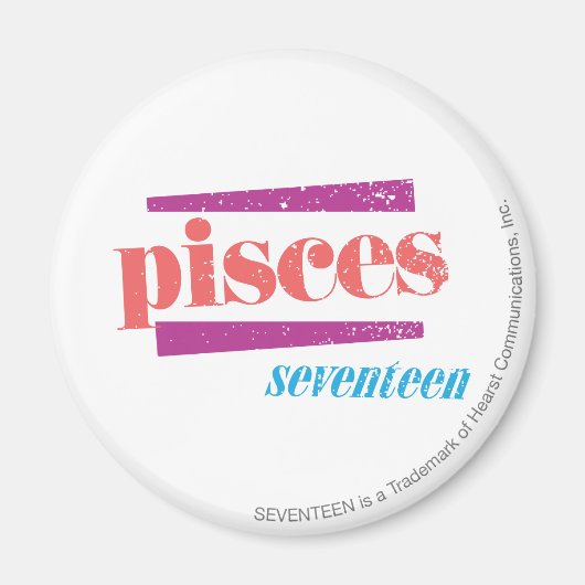 Pisces LtRoze Magneet (Voorkant)