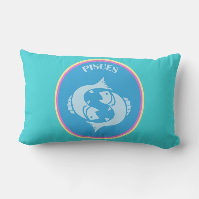 Pisces Lumbar Pillow Kussen (Achterkant)