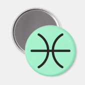 Pisces Magneet (Voorkant / Achterkant)