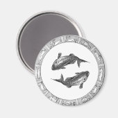 Pisces Magneet (Voorkant / Achterkant)