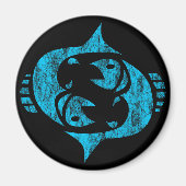 pisces magneet (Voorkant)
