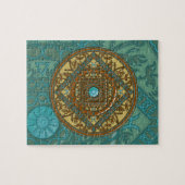 Pisces Mandala Puzzle Legpuzzel (Horizontaal)