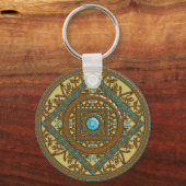 Pisces Mandala Sleutelhanger (Voorkant)