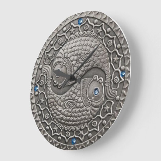 Pisces Medallion Grote Klok (Hoek)