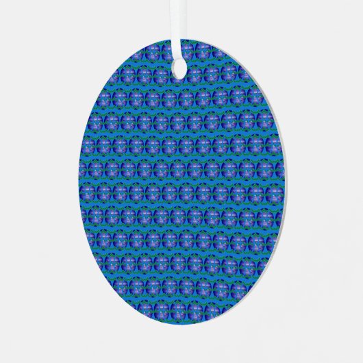 Pisces Metalen Ornament (Voorkant links)