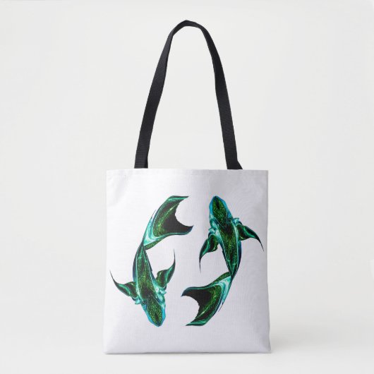 Pisces – Minimalist Zodiac Tote Bag (Voorkant)