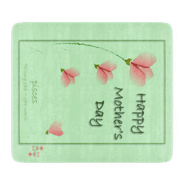 Pisces Moederdag Cutting Board. Snijplank