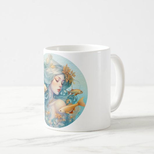 Pisces-Mok Koffiemok (Voorkant rechts)