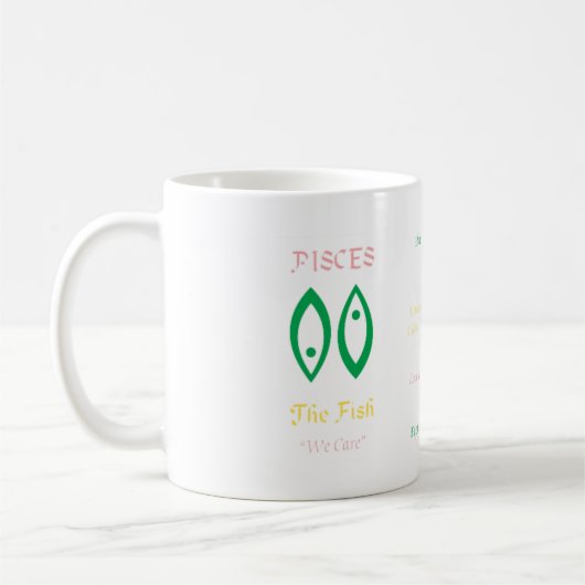 Pisces-mok Koffiemok (Links)