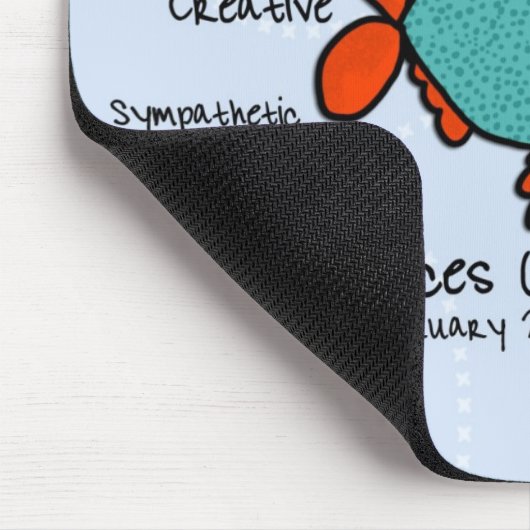 pisces mousepad muismat (Hoek)