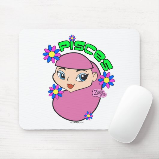 Pisces Mousepad Muismat (Met muis)