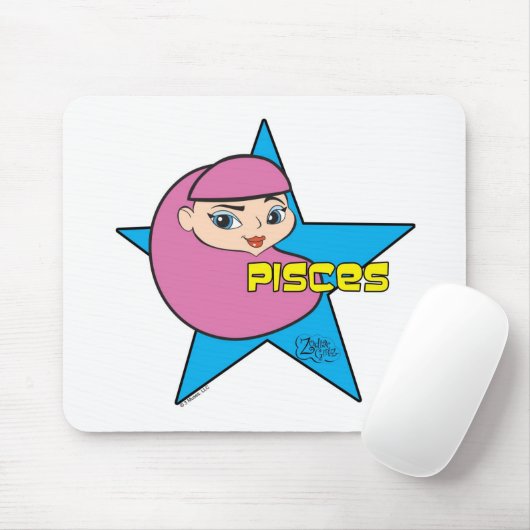 Pisces Mousepad Muismat (Met muis)