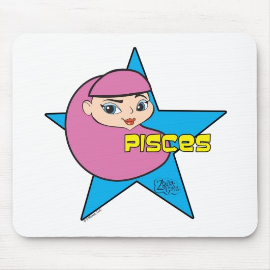Pisces Mousepad Muismat (Voorkant)